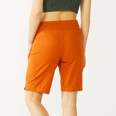 Women's tek gear sale drawstring bermuda shorts