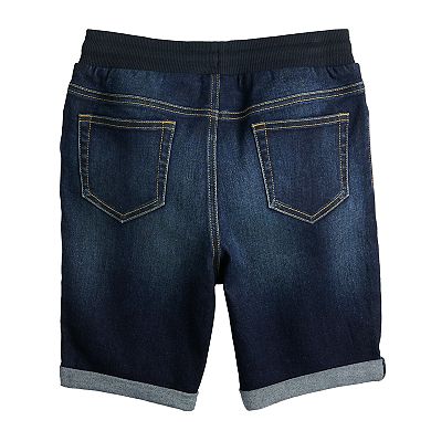 Boys 4-12 Sonoma Goods For Life® Adaptive Denim Pull-On Shorts