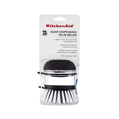 KitchenAid KE185OHBA Soap Dispensing Palm Brush