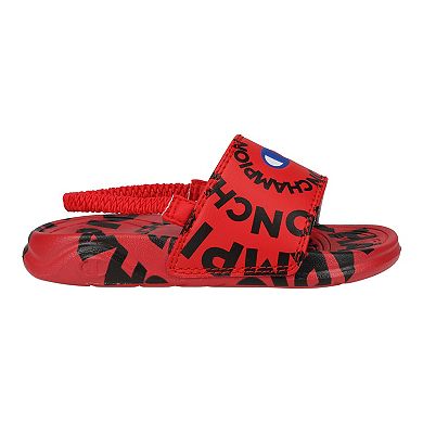 Champion® Mega Slide Swirl Baby/Toddler Sandals