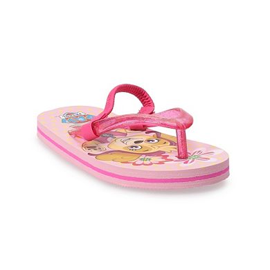 Toddler Girl Paw Patrol Flip Flops