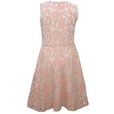 Girls 7-20 Bonnie Jean Lace Skater Dress in Regular & Plus