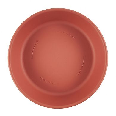 HC Companies Classic 17.63 Inch Tray Saucer for 20 Inch Planters, Terracotta