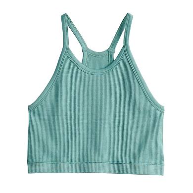 Juniors' SO® Seamless High Neck Bra