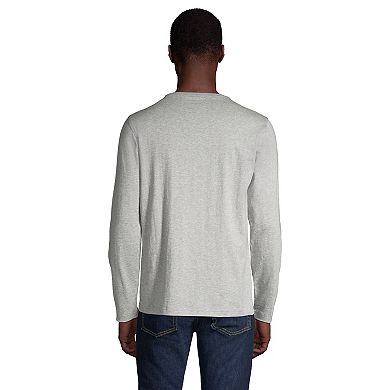 Big & Tall Lands' End Classic-Fit Supima Tee