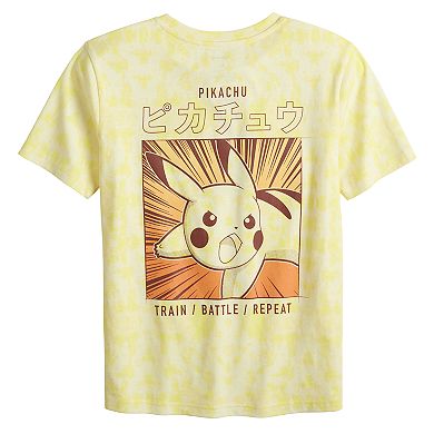 Boys 8-20 Sonoma Goods For Life® Pokemon Pikachu Kanji Tie Dye Graphic Tee
