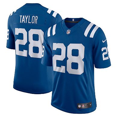 Men's Nike Jonathan Taylor Royal Indianapolis Colts Vapor Limited Jersey