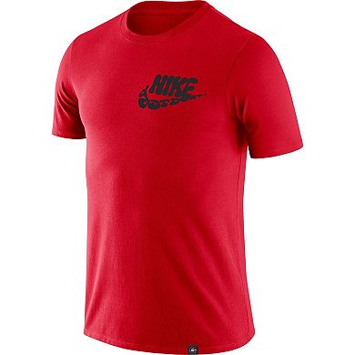 Men's Nike Red Georgia Bulldogs Team Just Do It T-Shirt