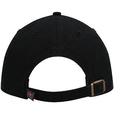 Men's '47 Black Tampa Bay Buccaneers Clean Up Alternate Adjustable Hat