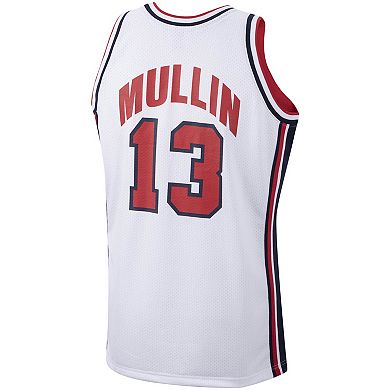 Men's Mitchell & Ness Chris Mullin White USA Basketball Authentic 1992 Jersey