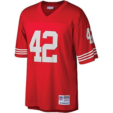 Men's Mitchell & Ness Ronnie Lott Scarlet San Francisco 49ers Legacy Replica Jersey