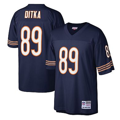 Men's Mitchell & Ness Mike Ditka Navy Chicago Bears Legacy Replica Jersey