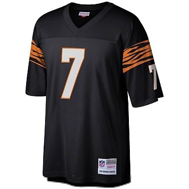 Men's Mitchell & Ness Boomer Esiason Black Cincinnati Bengals Legacy Replica Jersey