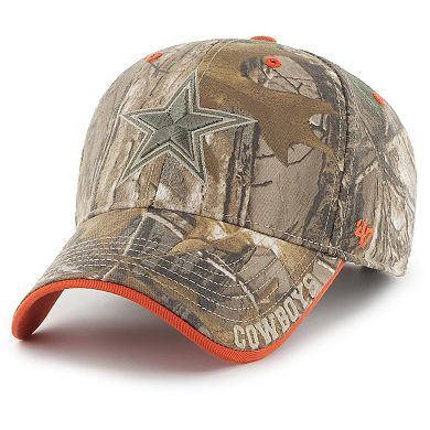 Men's '47 Realtree Camo Dallas Cowboys Frost MVP Adjustable Hat