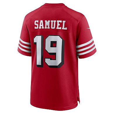 Men's Nike Deebo Samuel Scarlet San Francisco 49ers Alternate Player Game Jersey