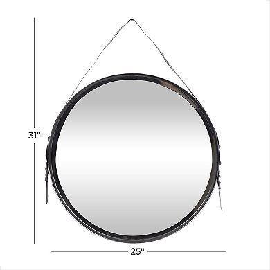 Stella & Eve Round Hanging Wall Mirror