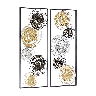 Stella & Eve Iron Wall Decor 2-Piece Set