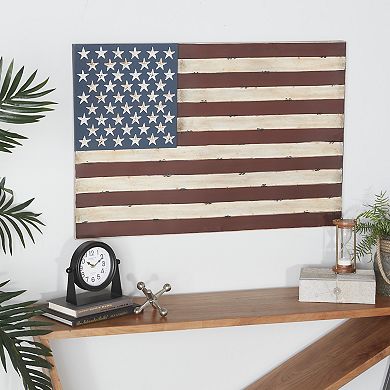 Stella & Eve Wrought-Iron American Flag Wall Decor