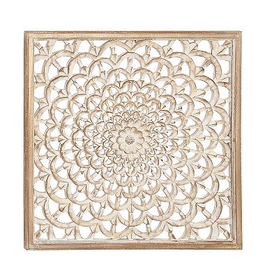 Stella & Eve Brown Pine Cut-Out Wall Decor