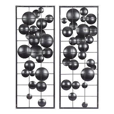 Stella & Eve Iron Disc Wall Decor 2-Piece Set