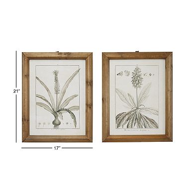 Stella & Eve Framed Botanical Wall Art 2-Piece Set