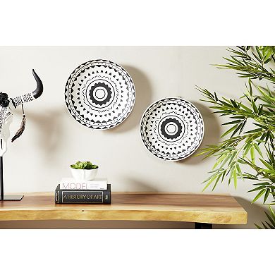 Stella & Eve Ceramic Plate Wall Decor 2-Piece Set