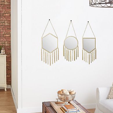 Stella & Eve Geometric Shape Wall Mirror 3-Piece Set