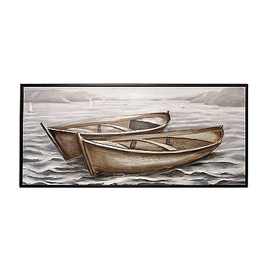 Stella & Eve Boat Framed Wall Art