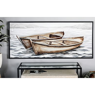 Stella & Eve Boat Framed Wall Art