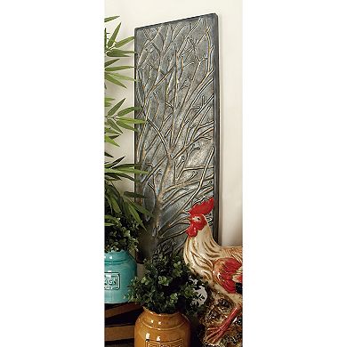 Stella & Eve Metallic Tree Wall Decor 4-piece Set