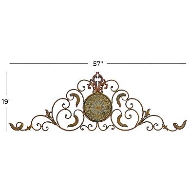 Stella & Eve Scroll Medallion Wall Decor