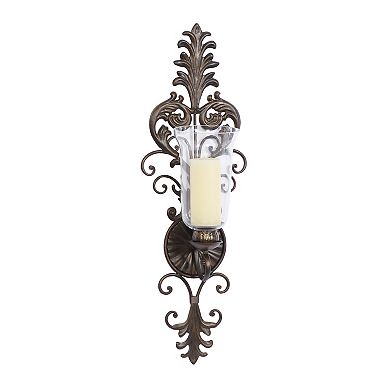 Stella & Eve Elegant Scroll Candleholder Sconce Wall Decor