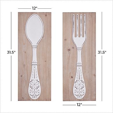 Stella & Eve Utensil Wall Decor 2-piece Set