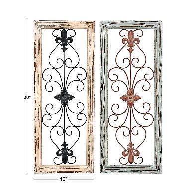 Stella & Eve Scroll Wall Decor 2-piece Set