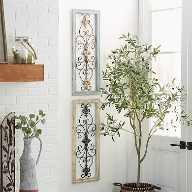 Stella & Eve Scroll Wall Decor 2-piece Set