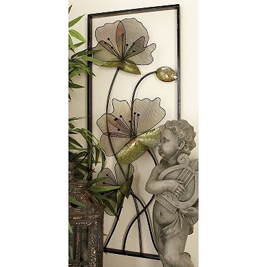 Stella & Eve Delicate Flower Wall Decor 2-piece Set