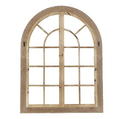 Stella & Eve Windowpane Distressed Wall Decor