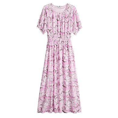 Women's Nine West Puff Sleeve Maxi Dress