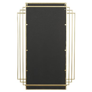 CosmoLiving by Cosmopolitan Art Deco Wall Mirror