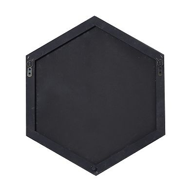 CosmoLiving by Cosmopolitan Hexagon Wall Mirror