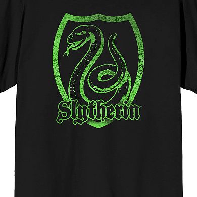 Men's Harry Potter Slytherin Logo Tee