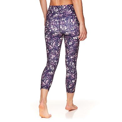 Women's Gaiam Om Yoga Moisture-Wicking Capri Leggings