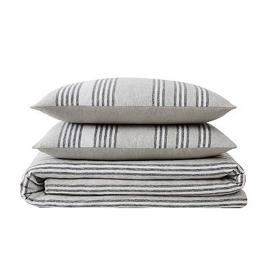 Truly Soft Kiel Stripe Flannel Comforter Set with Shams