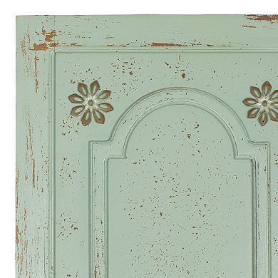 Stella & Eve Green Panel Wall Decor