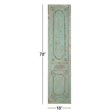 Stella & Eve Green Panel Wall Decor