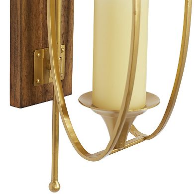 Stella & Eve Brown Iron Wall Sconce