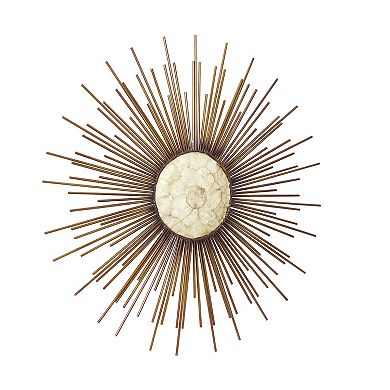 Stella & Eve Bronze Capiz Wall Decor