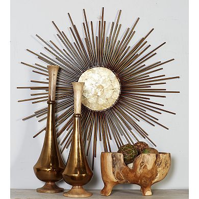 Stella & Eve Bronze Capiz Wall Decor