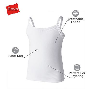 Toddler Girl Hanes® 6-Pack Ultimate Super Soft Tagless Cami Tank Tops