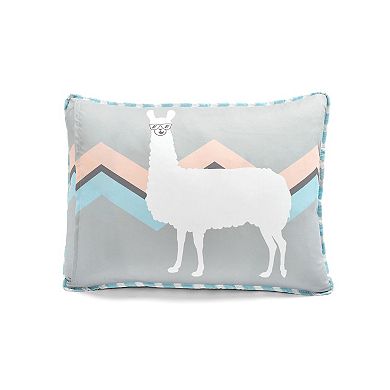 Lush Decor Cool as Llama Quilt Set with Shams and Decorative Pillows